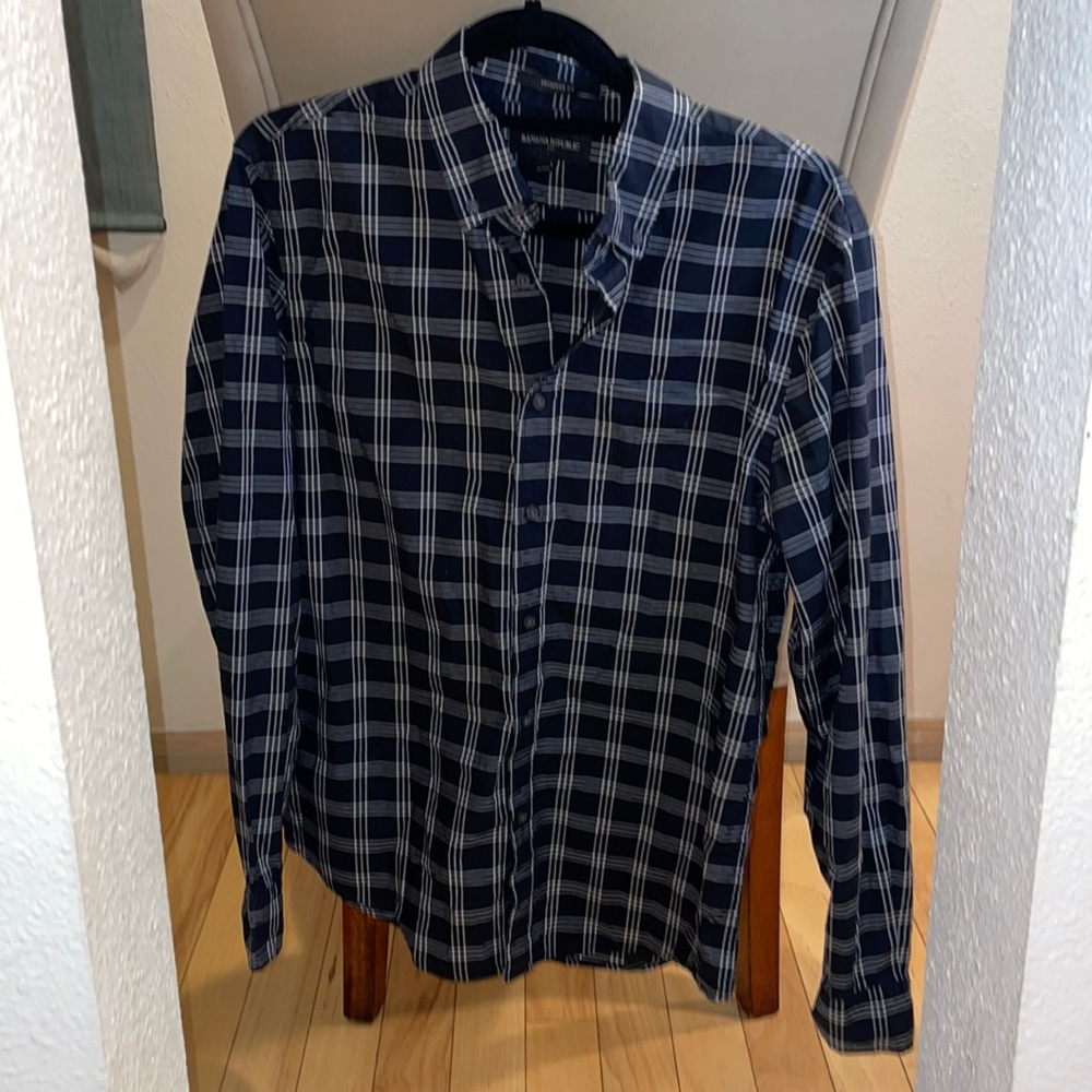 Plaid Button Down Flannel Shirt